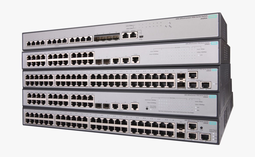 Hpe Officeconnect 1950 Switch Series - Hpe 1950 Switch, HD Png Download