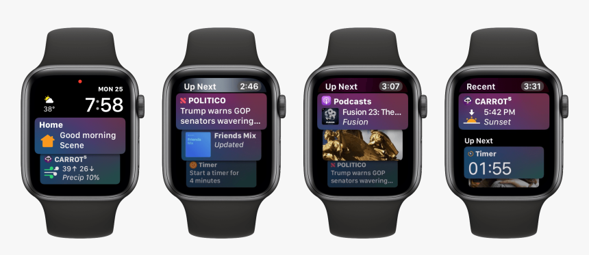 Apple Watch List View, HD Png Download