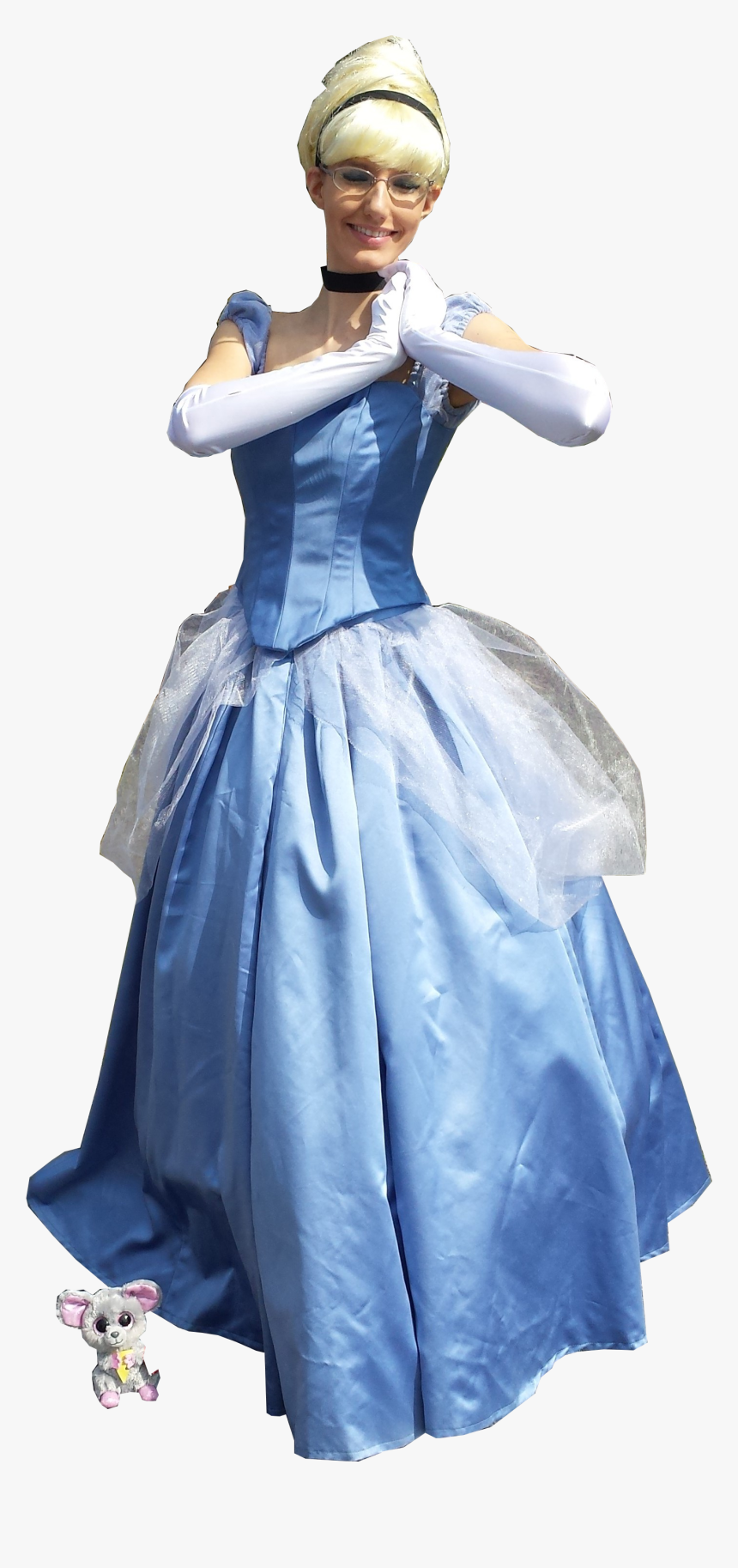 2017 Time Travel Costumes Cinderella Gown Dress Costume - Princess Cosplay Png, Transparent Png