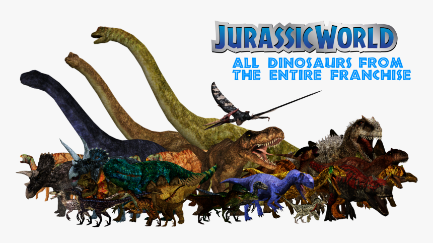 Jurassic Park Franchise Dinosaurs, HD Png Download