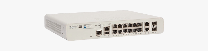 Ruckus Icx 7150-c12p Compact Switch Image - Ethernet Hub, HD Png Download