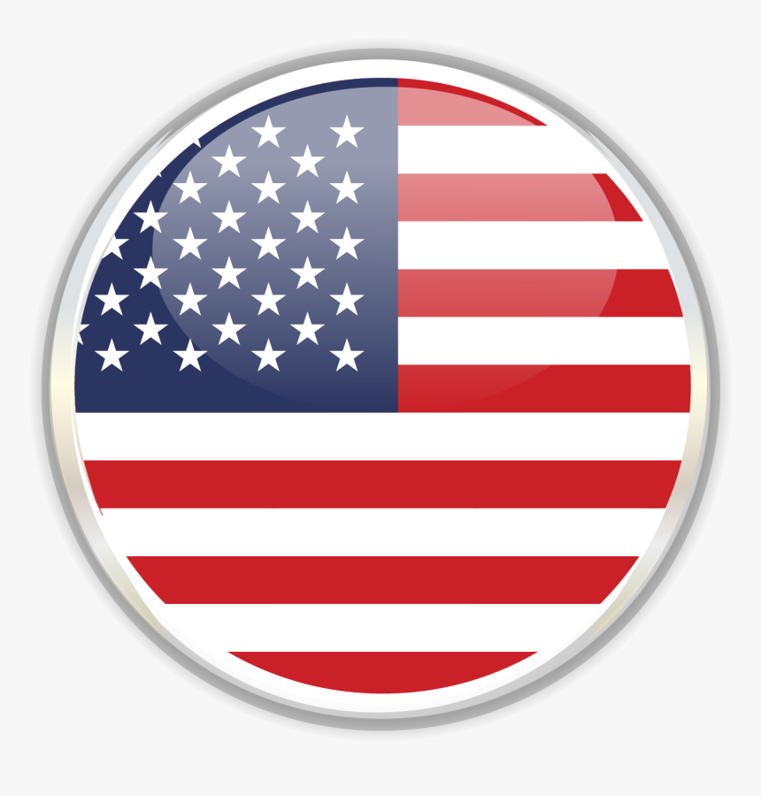 Bandera De Venezuela Y Usa Png - English Arabic Language Icon, Transparent Png