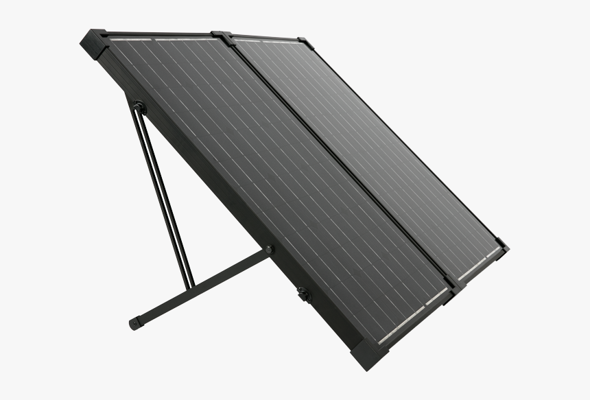 Humless 12v Foldable 130 Watt Solar Panel Suitcase-0 - Solar Panel, HD Png Download
