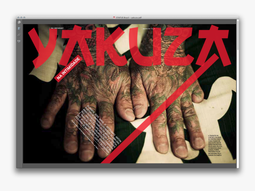 Screen Shot 2012 02 19 At - Yakuza Tattoo, HD Png Download
