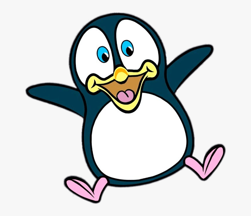 Alan The Penguin Jumping - Adã©lie Penguin, HD Png Download