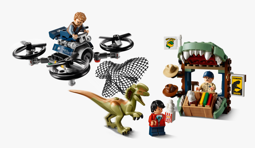 Lego Jurassic World 2019 Dilophosaurus, HD Png Download