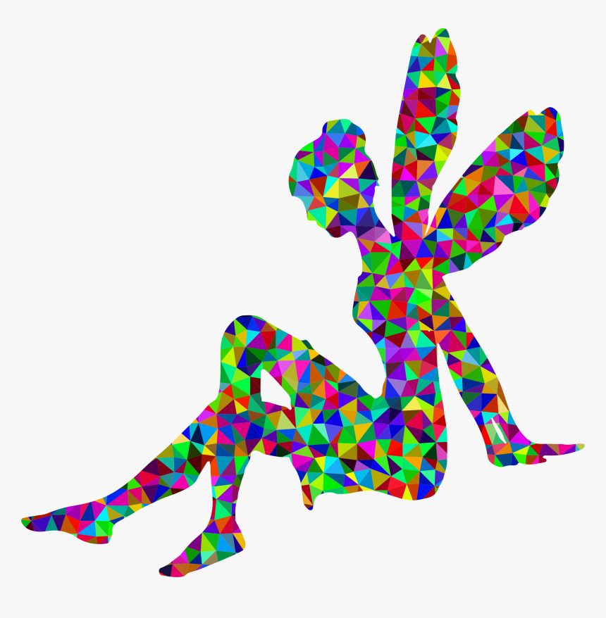 Fairy Silhouette Pixie Clip Art - Fairy Transparent Silhouettes, HD Png Download
