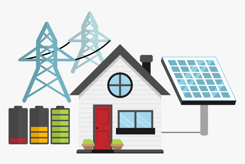 Solar Energy Clipart - Easy Home, HD Png Download