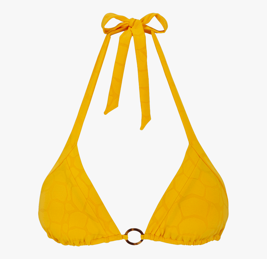 Women Triangle Bikini Top Ecailles De Tortue - Lingerie Top, HD Png Download