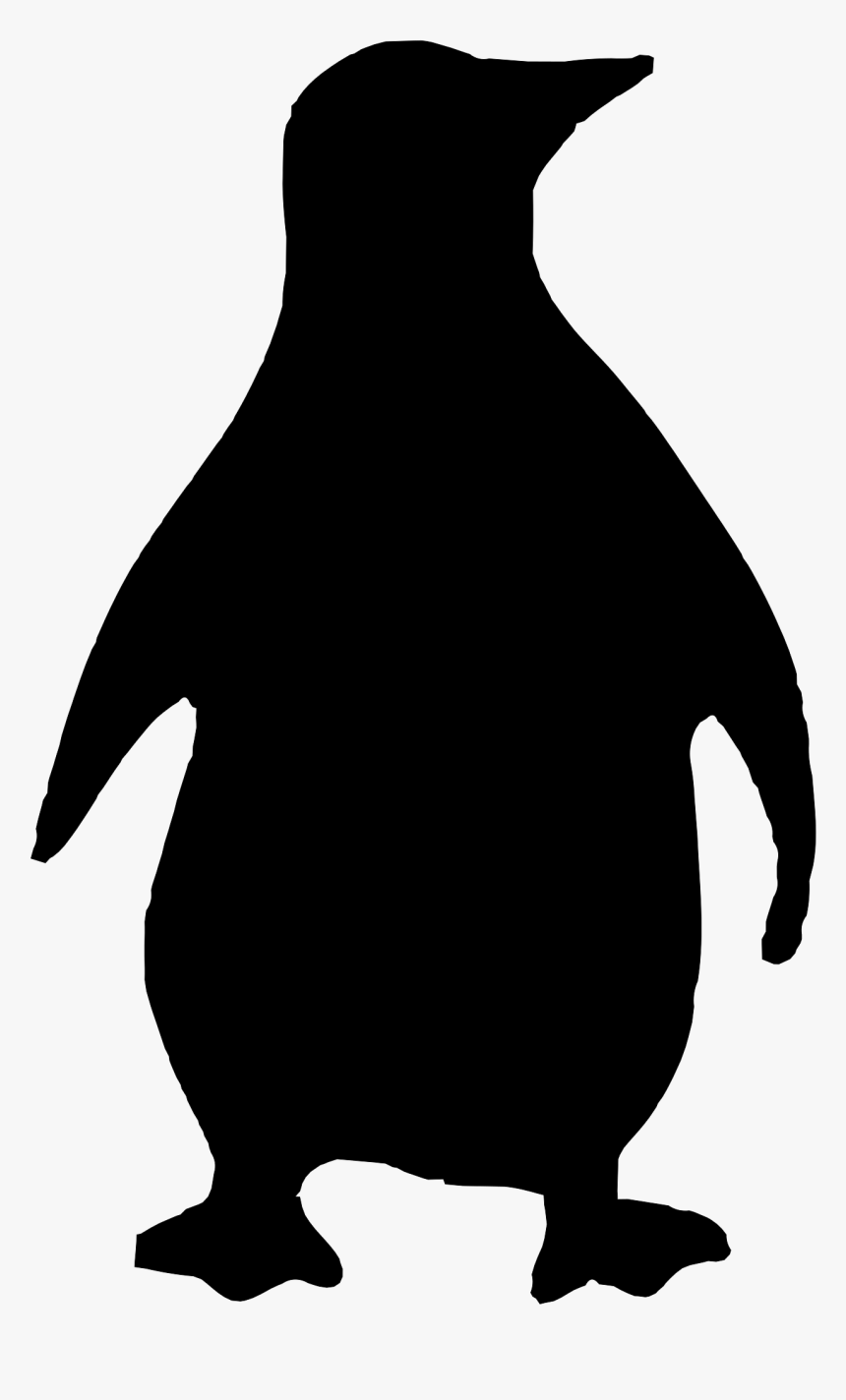 Black Penguin Clip Art, HD Png Download