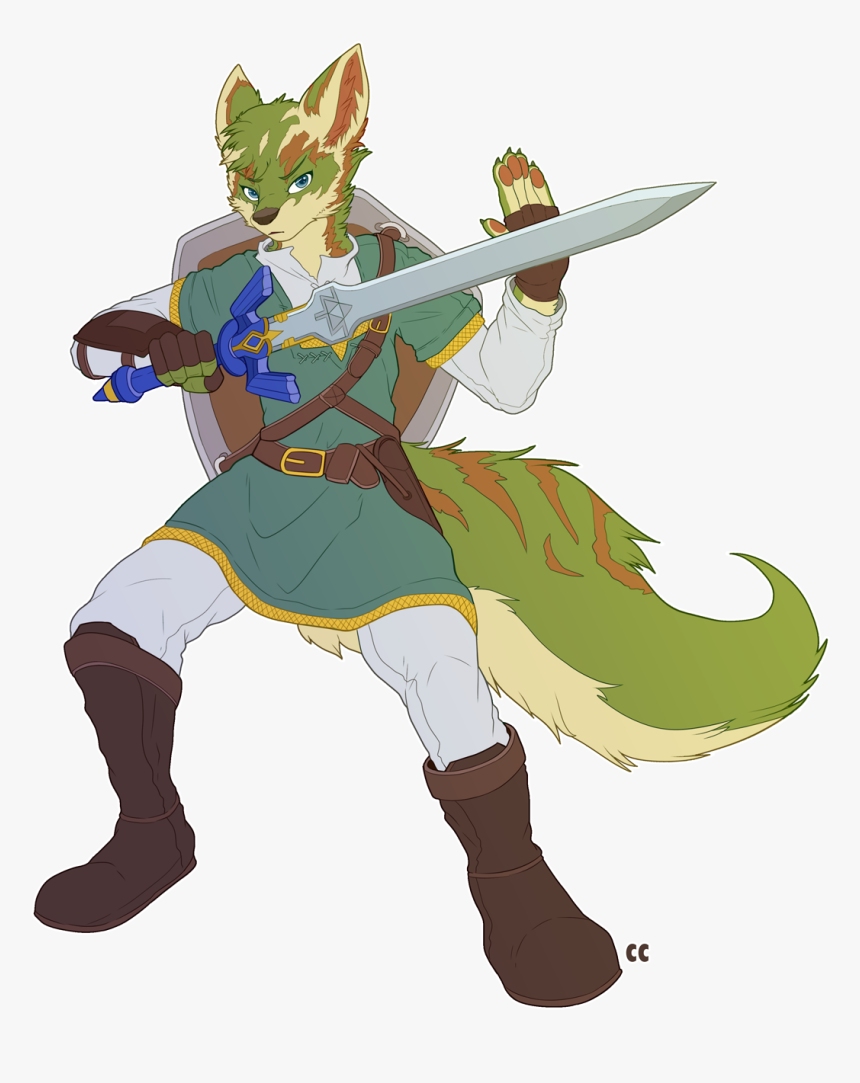 Kotier Link Cosplay - Cartoon, HD Png Download