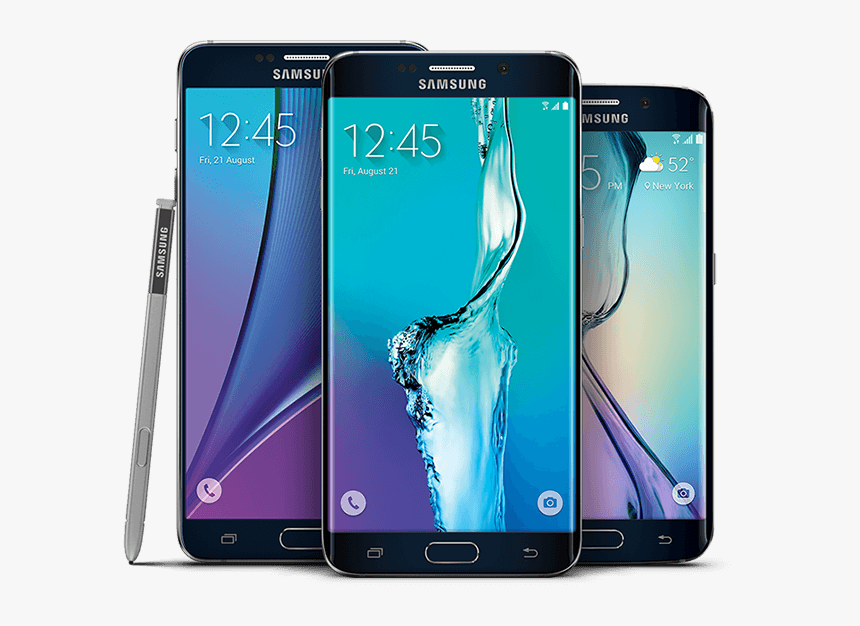 Galaxy Phone Png - Samsung S6 Edge All Colours, Transparent Png