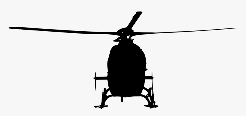 Helicapter Silluete Png, Transparent Png