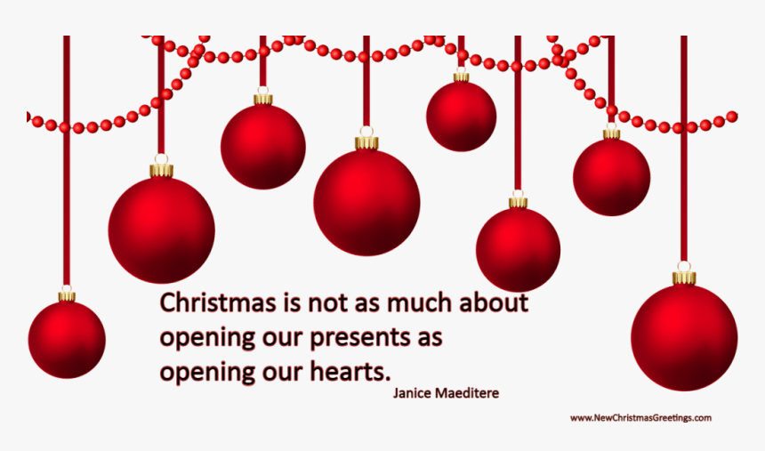 Christmas Pictures - Transparent Background Christmas Baubles Png, Png Download