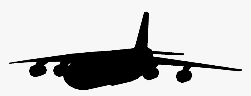 Transparent Jet Silhouette Png - Army Silhouette Plane, Png Download
