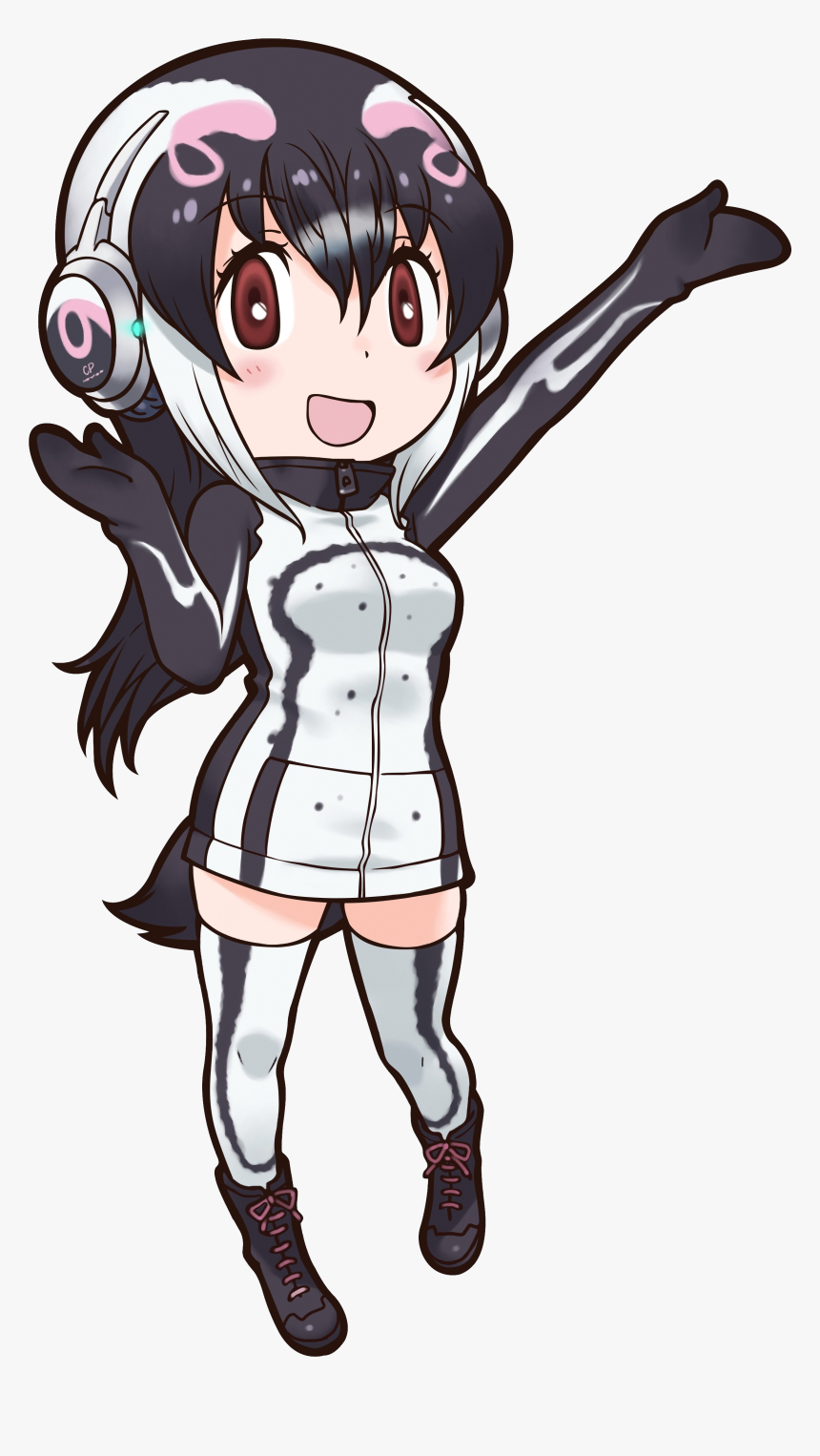 African Penguinoriginal - Kemono Friends King Penguin, HD Png Download