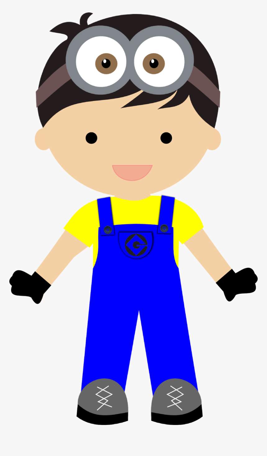 Transparent Minions Aniversario Png - Menino Em Fundo Transparente, Png Download
