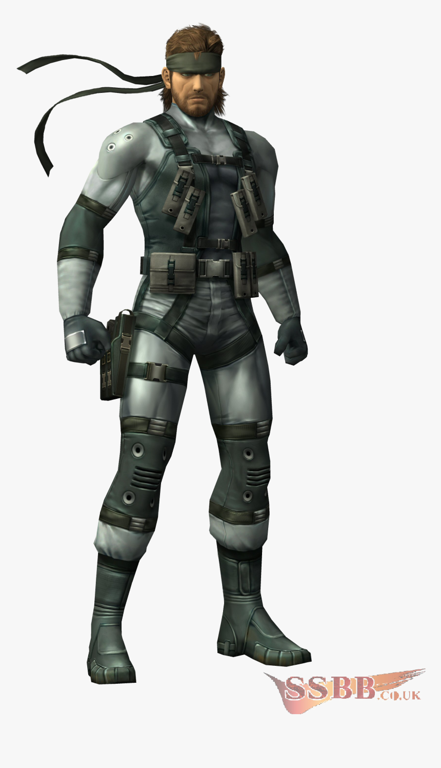 Solid Snake Png Image - Solid Metal Gear Snake, Transparent Png