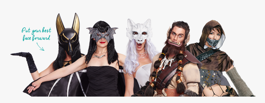 Masks - Halloween Costume, HD Png Download