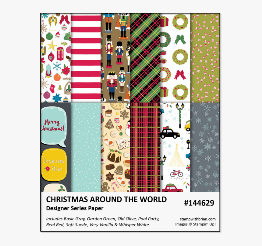 Christmas Around The World, Stampin - Stampin Up 144629, HD Png Download