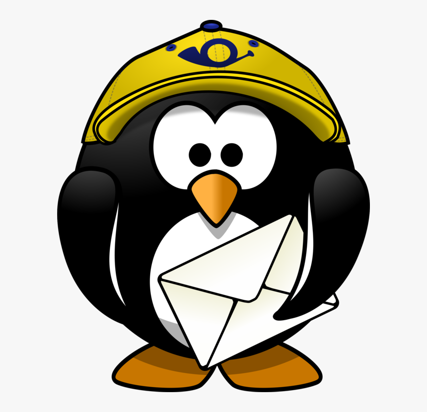 Flightless Bird,yellow,bird - Birthday Penguin Clipart, HD Png Download