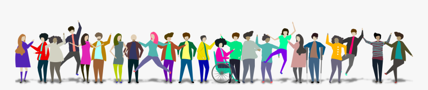 Jovenes En Formato Png, Transparent Png