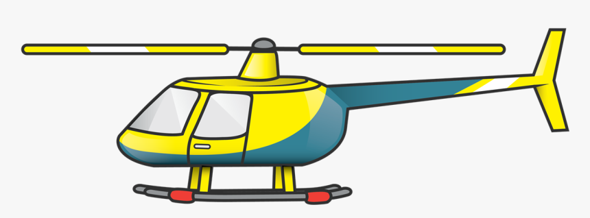 Helicopter Clipart Helicopter Crash - Transparent Background Helicopter Clipart Transparent, HD Png Download
