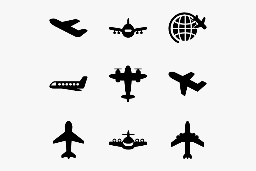Helicopter Vector Png - Airplane Vector Icon Png, Transparent Png