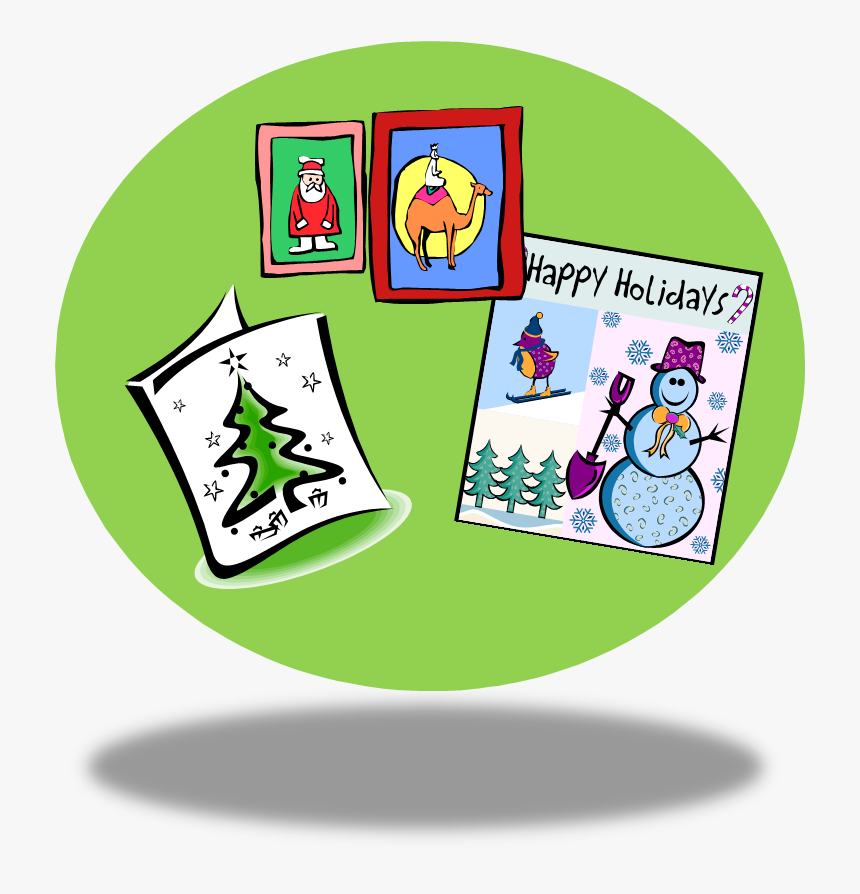 Christmas Cards Clipart, HD Png Download