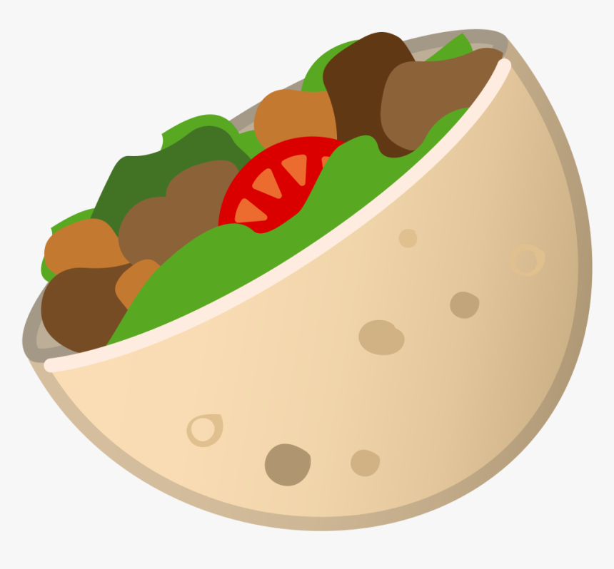 Stuffed Flatbread Icon - Stuffed Flatbread Emoji, HD Png Download