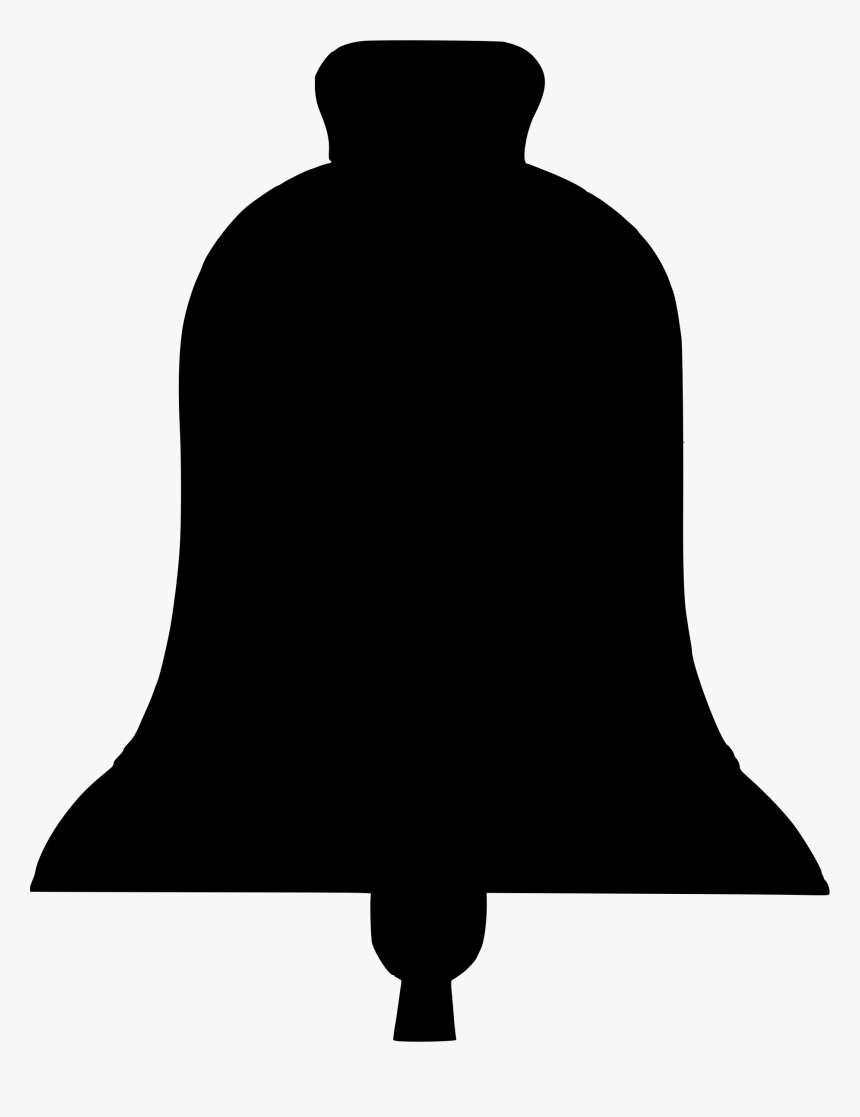 Bell Big Image Png - Bell Silhouette, Transparent Png