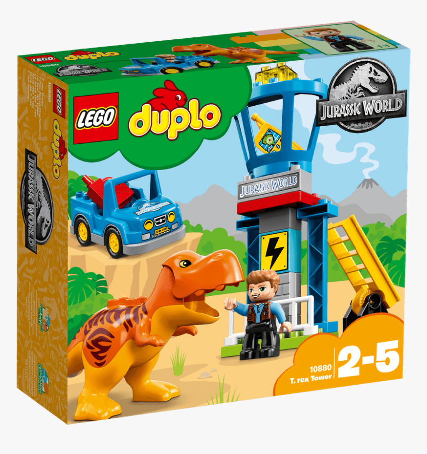 Transparent Jurassic World Dinosaurs Png - 10880 Lego, Png Download