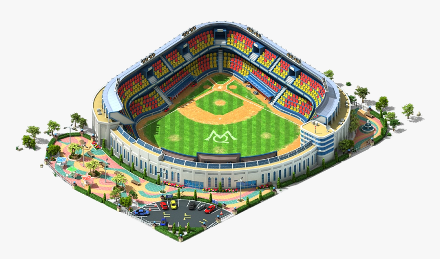 Baseball Field Png - Baseball Stadium Png, Transparent Png