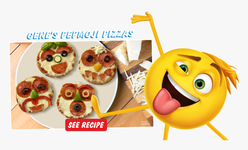 Funny Face Pizza Ideas, HD Png Download