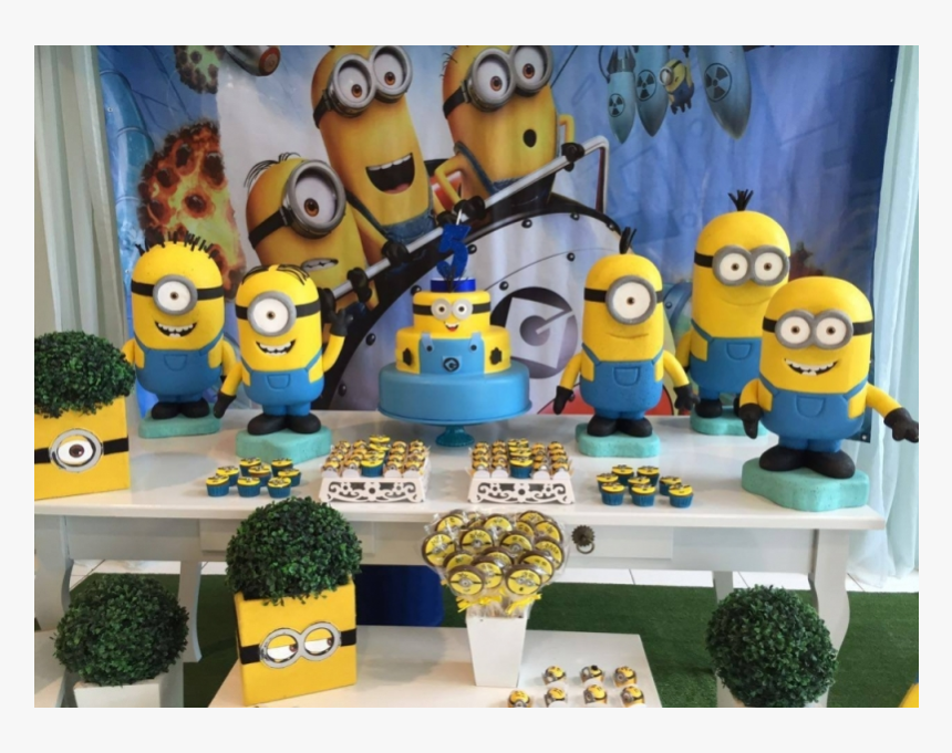 Minions Aniversario Png, Transparent Png