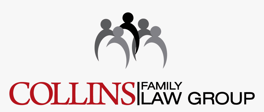 Collins Family Law Group Logo Icon With Text In Red - Graphic Design, HD Png Download