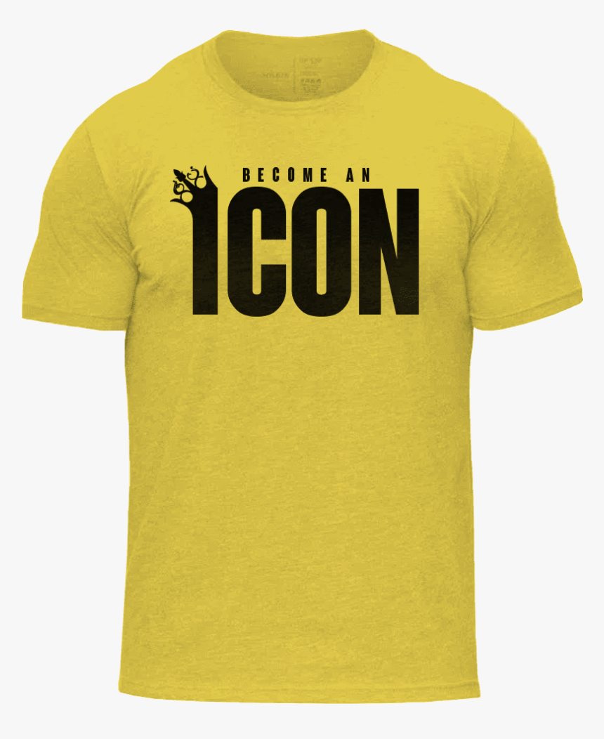 Printful Apparel & Accessories Shirt Yellow / S Become - T-shirt, HD Png Download