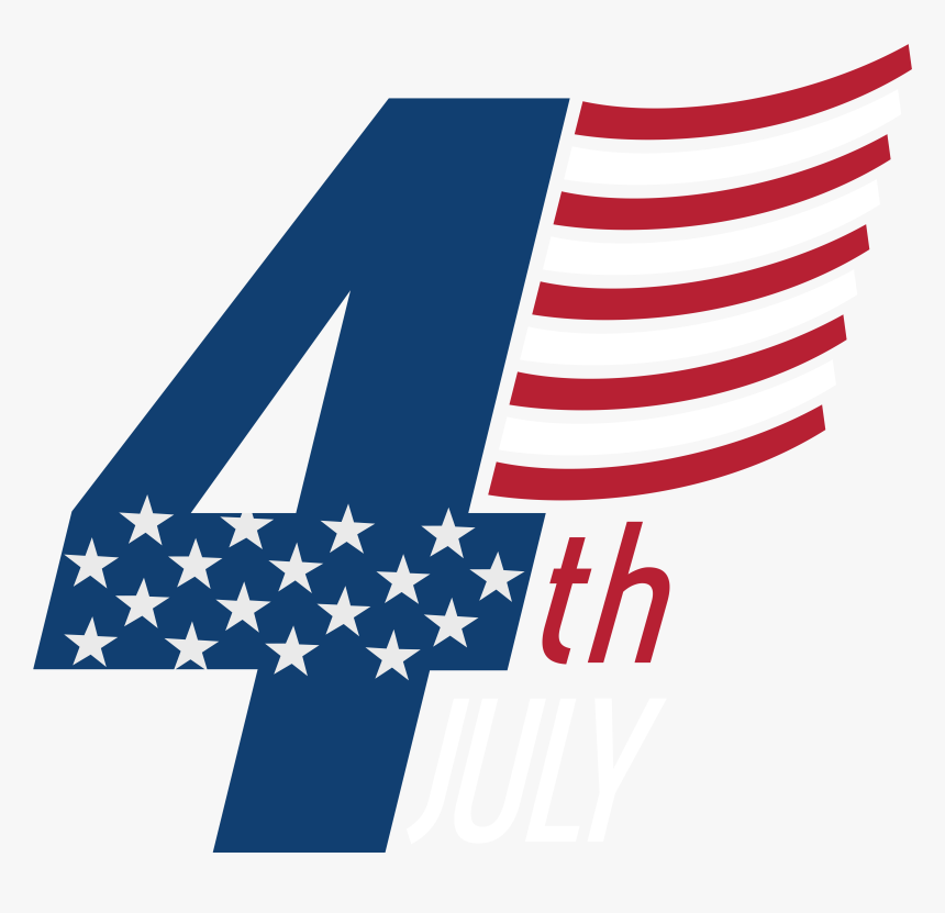 Streamers Clipart 4th July - 4th Clipart, HD Png Download