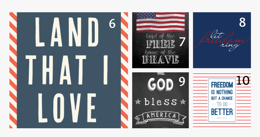 4th Of July Printables - Poster, HD Png Download