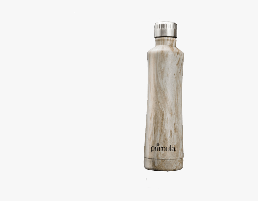 White Washed Wood Stainless Steel Water Bottle - Glass Bottle, HD Png Download