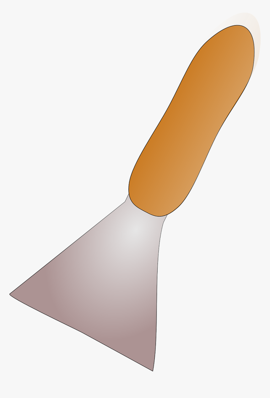 Scoop, Trowel, Dipper, Mortar, Handle, Dig, Gardener - Trowel, HD Png Download