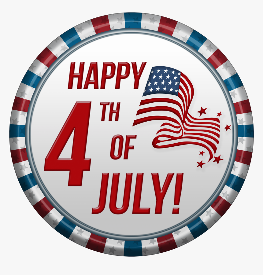 4th Of July Png - Happy 4th Of July Png, Transparent Png