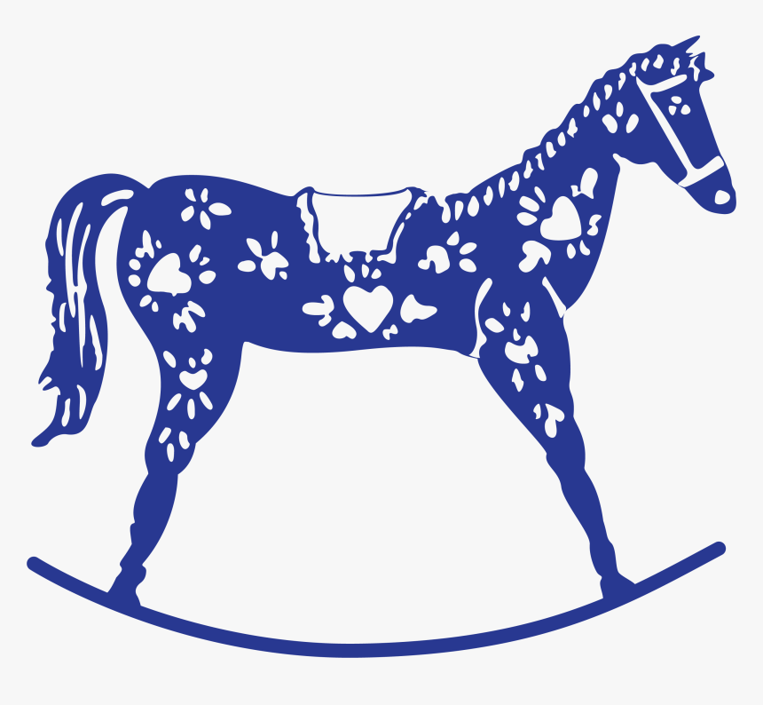 Clip Art Blue Horse Logo - Horse, HD Png Download