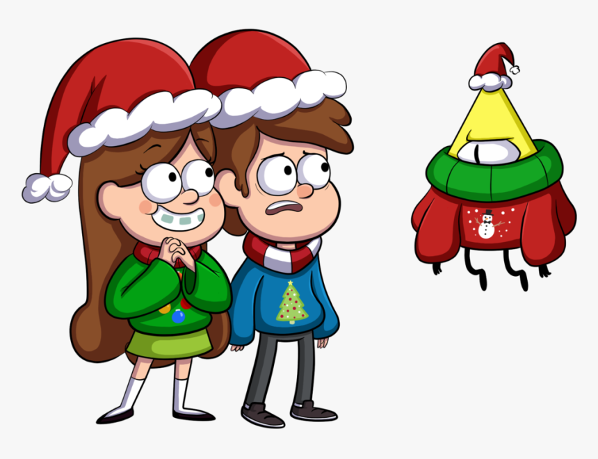 Transparent Christmas Party Clip Art - Gravity Falls Christmas Sweater, HD Png Download
