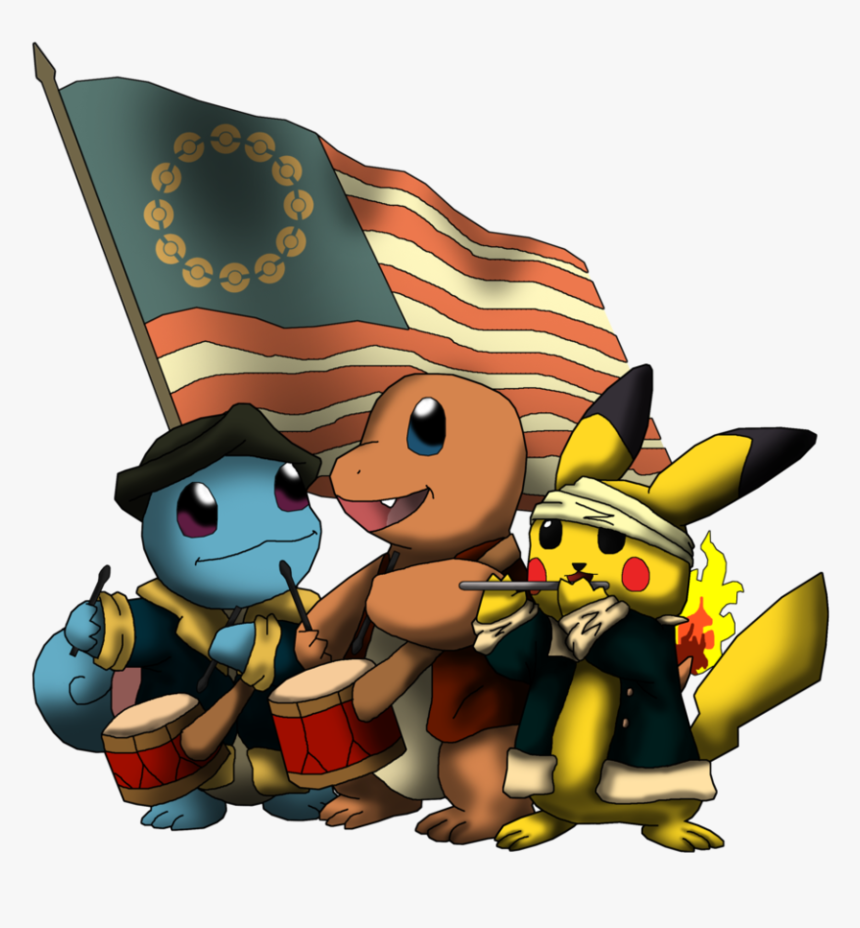 Traditional Games » Thread - Pokemon 4th Of July, HD Png Download