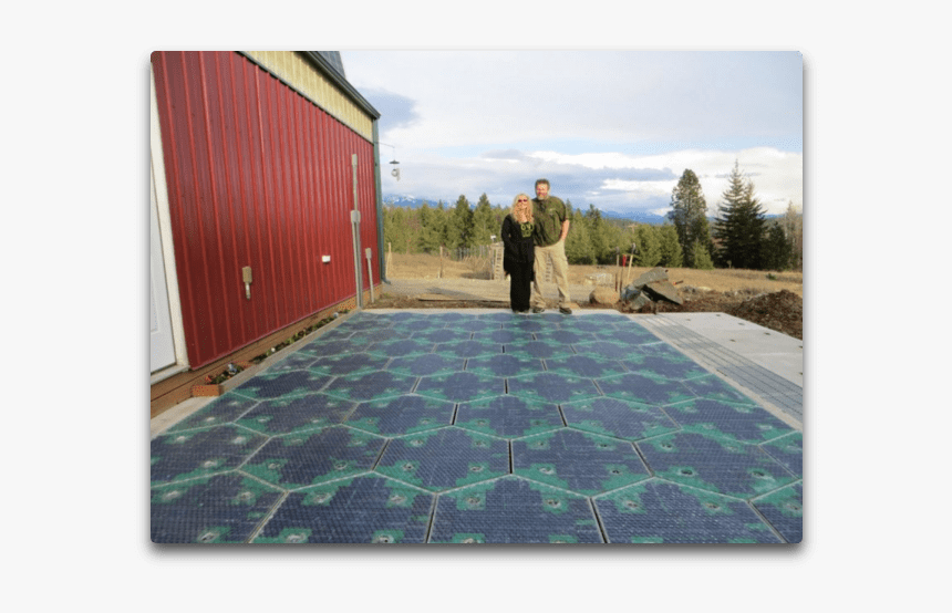 Solar Parking Lot - Solar Roadways, HD Png Download