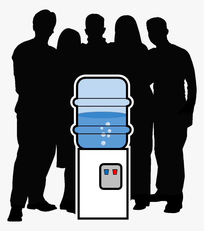 Water Cooler Meeting - Water Cooler Clipart Transparent, HD Png Download