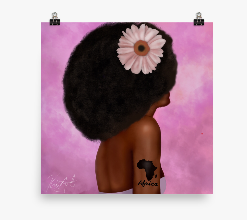 Pink Wig Png , Png Download - Gerbera, Transparent Png