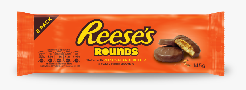 Reese Rounds Reese%27s Rounds 8 Pack Visual, HD Png Download , Transparent Png Image ...