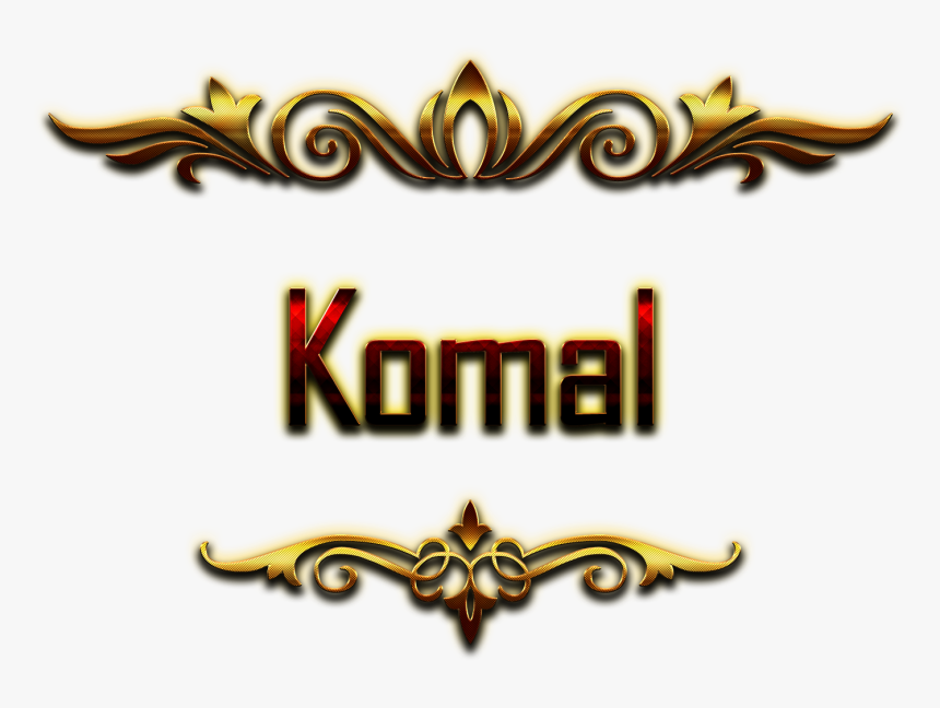 Komal Name Wallpaper, HD Png Download